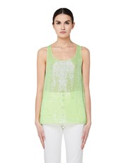 Ashish Green Sequin Embroidered Top 145130